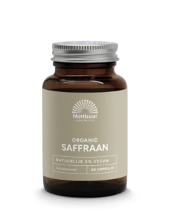 Mattisson Organic Saffraan 30Mg Bio (60 vega capsules)