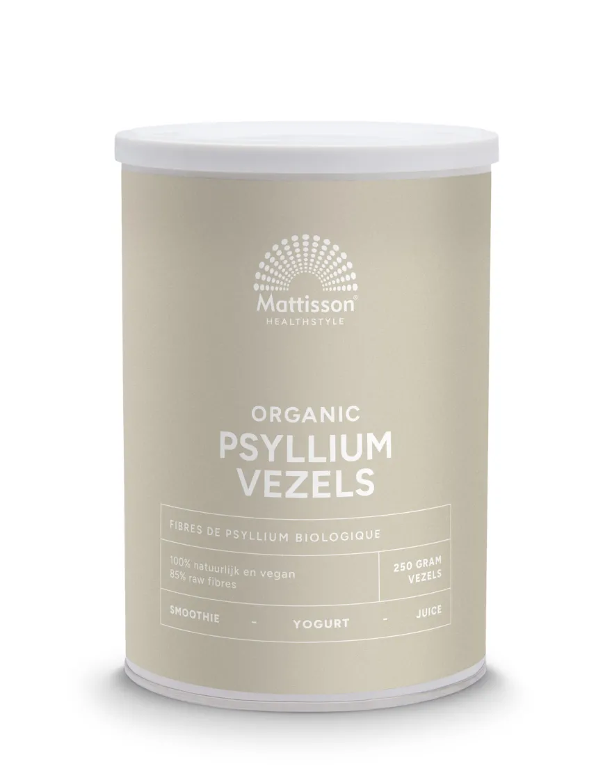Mattisson Psyllium Vezels Bio (250 gr)
