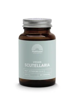 Mattisson Scutellaria 2500Mg Met Vit B C Curcumine Vegan (60 vega capsules)