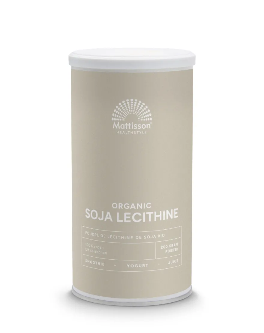 Mattisson Soja Lecithine Poeder Bio (200 gr)