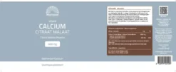 Mattisson Vegan Calcium Citraat Malaat Poeder (125 gr)
