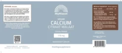 Mattisson Vegan Calcium Citraat Malaat (120 capsules)