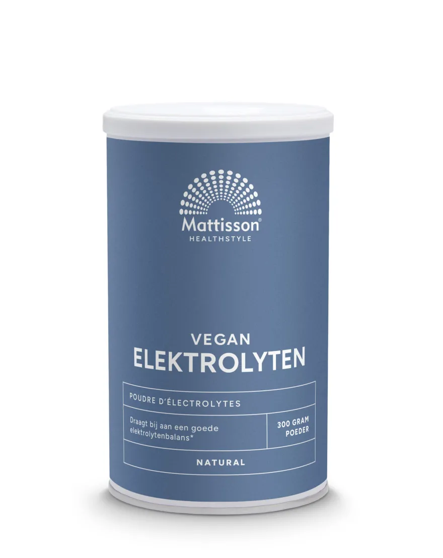 Mattisson Vegan Elektrolyten Poeder Naturel (300 gr)