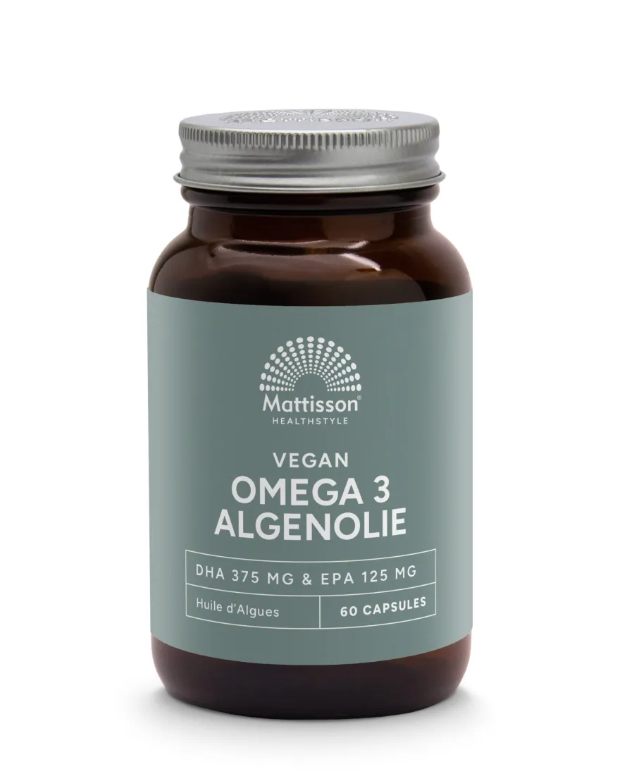 Mattisson Vegan Omega 3 Algenolie Dha 37 5Mg Epa 125Mg (60 softgels)