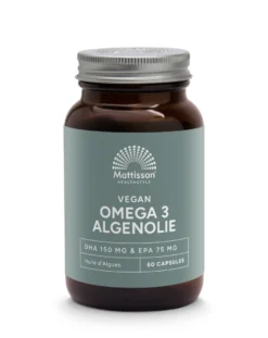 Mattisson Vegan Omega 3 Algenolie Dha 150Mg Epa 75Mg (60 vega capsules)