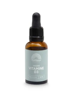 Mattisson Vitamine D3 Baby & Kind 10Mcg Vegan Druppels (25 ml)