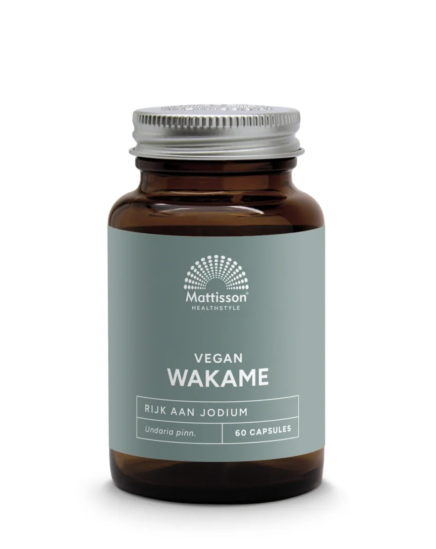 Mattisson Wakame 1000Mg – Bevat Van Nature Jodium (60 vega capsules)