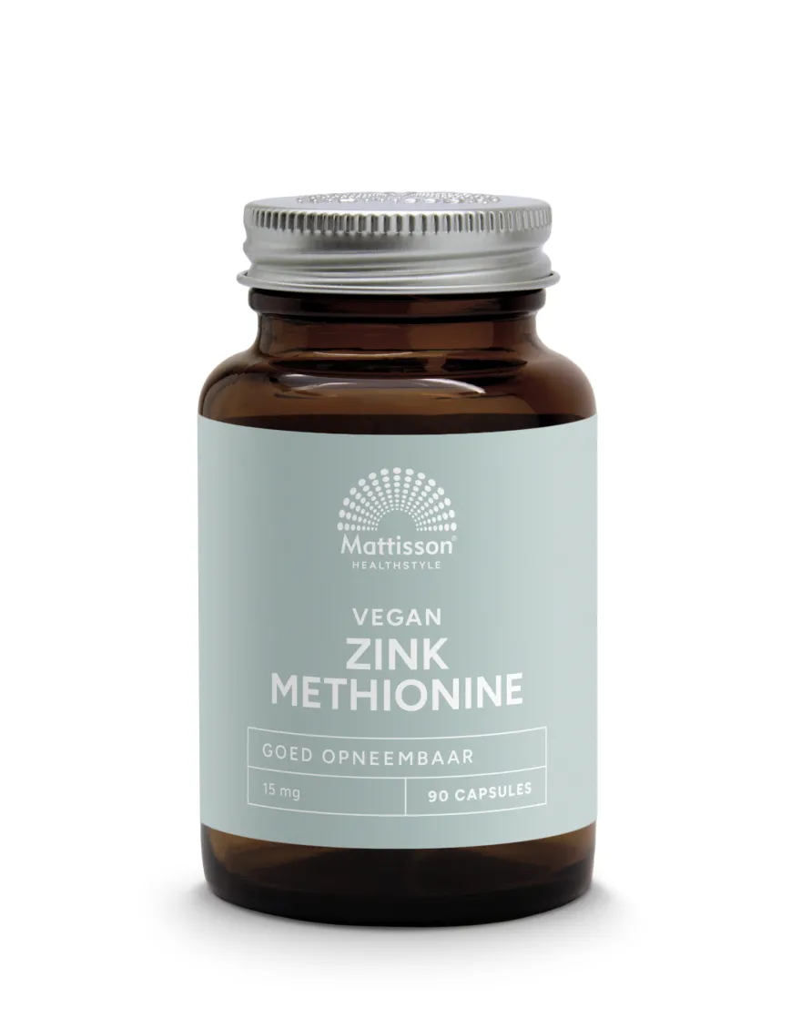 Mattisson Zink Methionine 15Mg (90 vega capsules)