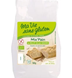 Ma Vie Sans Gluten Broodmeel Met Gierst En Zaden Glutenvrij Bio (500 gr)