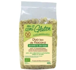 Ma Vie Sans Gluten Haver En Boekweit Vlokken Glutenvrij Bio (400 gr)
