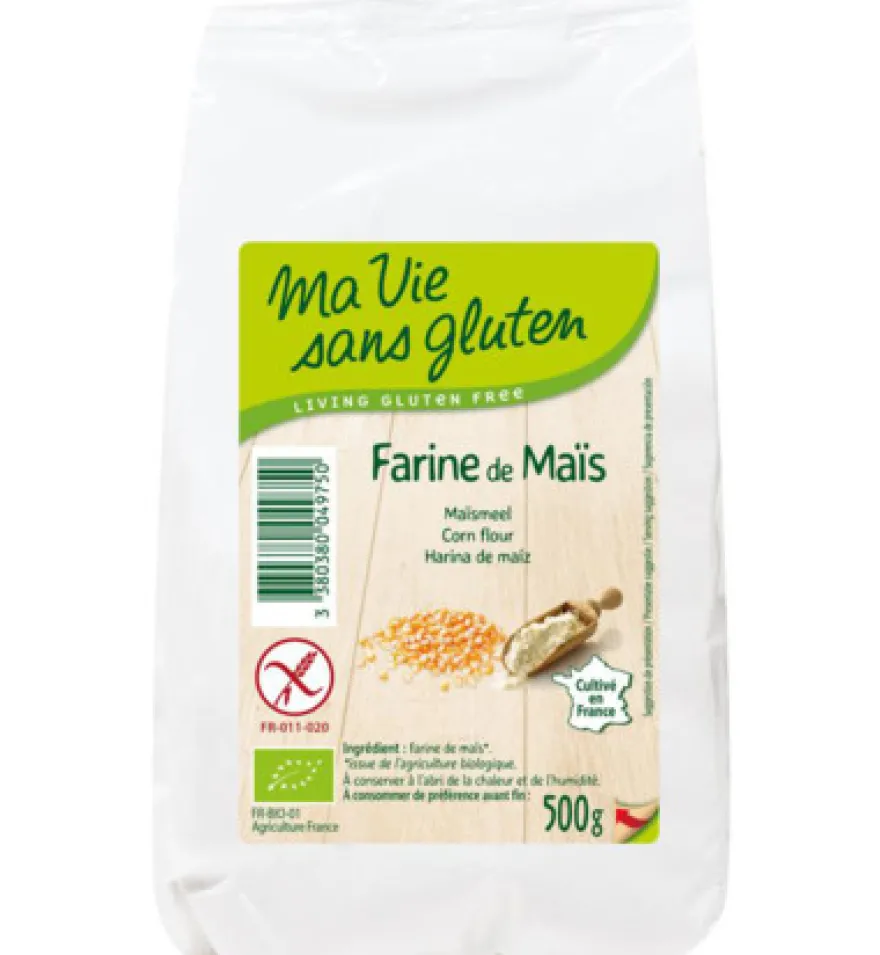Ma Vie Sans Gluten Maismeel – Glutenvrij – Bio (500 gr)