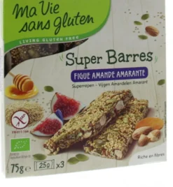 Ma Vie Sans Gluten Super Repen Amandel Vijg Amarant Glutenvrij Bio (75 gr)