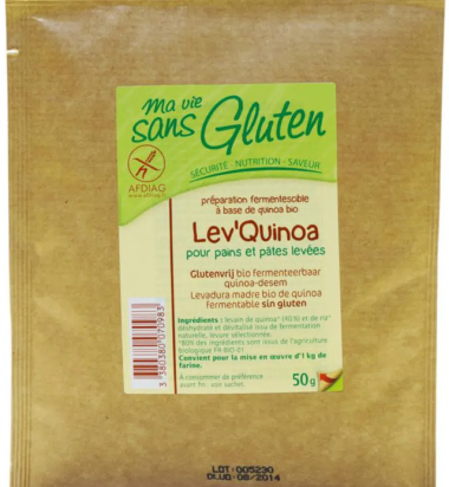 Ma Vie Sans Gluten Zuurdesem Quinoa Glutenvrij Bio (50 gr)