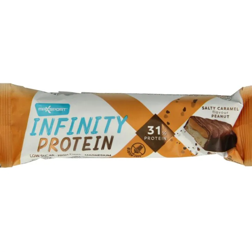 Maxsport Protein Infinity Reep Salty Ca Ramel-Peanut (55 gr)