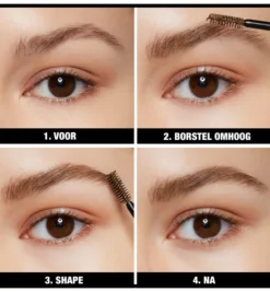Maybelline New York Brow Fast Sculpt 10 Clear (1 stuk)