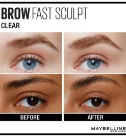 Maybelline New York Brow Fast Sculpt 10 Clear (1 stuk)