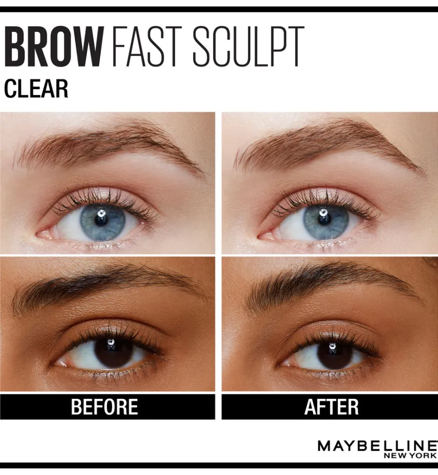 Maybelline New York Brow Fast Sculpt 10 Clear (1 stuk)