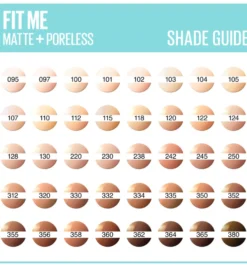 Maybelline New York Fit Me matte & poreless foundation 350 caramel (1 stuk)