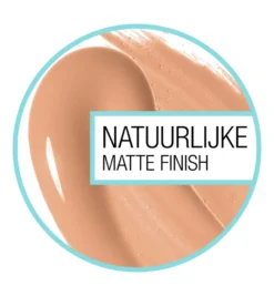 Maybelline New York Fit Me matte & poreless foundation 180 rich tan (1 stuk)