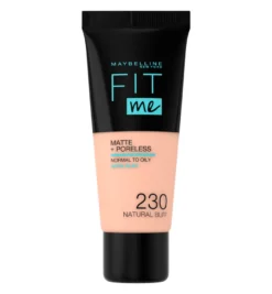 Maybelline New York Fit Me matte & poreless foundation 230 nat buff (1 stuk)