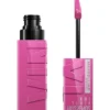 Maybelline New York Lipstick Superstay Vinyl 165 Edgy (1 stuk)