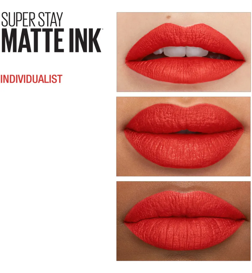 Maybelline New York Superstay matte lipstick 320 individual (1 stuk)