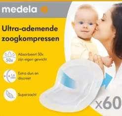 Medela Zoogcompressen Ultra Ad (60 stuks)