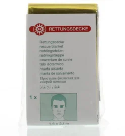 Medzorg Reddingsdeken Goud/Zilver 160X210 (1 stuk)