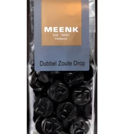 Meenk Dubbelzoute drop (180 gr)