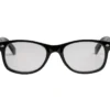 Melleson Leesbril wayfarer glans zwart +3.00 (1 stuk)