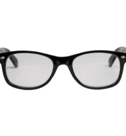 Melleson Leesbril wayfarer glans zwart +3.00 (1 stuk)