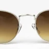 Melleson Optics Melleson Zonnebril rond Zilver (1 stuk)