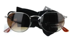 Melleson Optics Melleson Zonnebril rond Zilver (1 stuk)