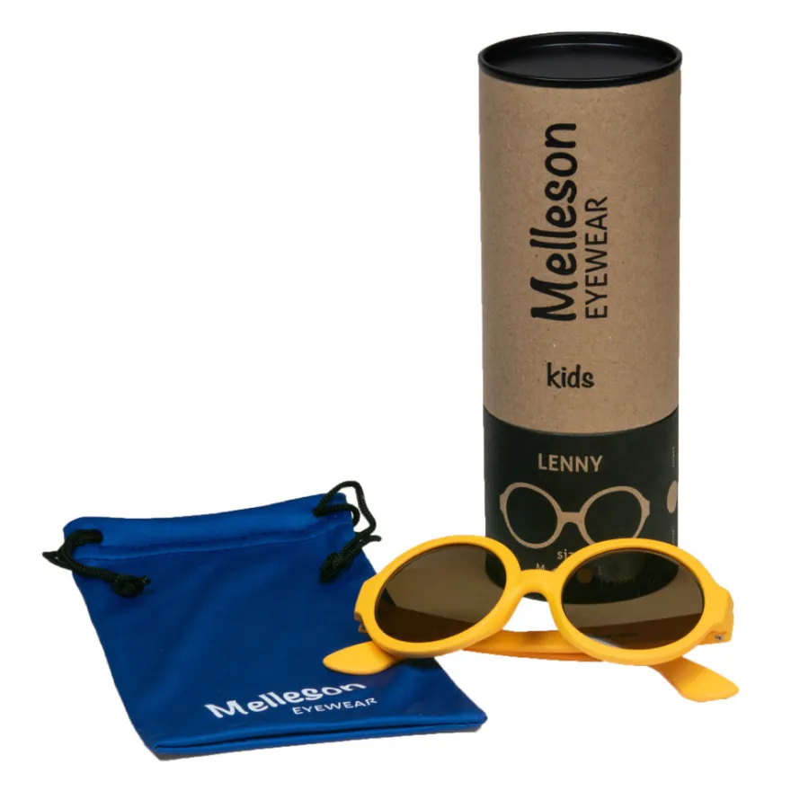 Melleson Optics Zonnebril Kids Lenny – Oranje (1 stuk)