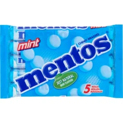 Mentos Chewy Dragees Mint (5 stuks)