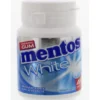 Mentos Gum sweetmint white pot (40 stuks)