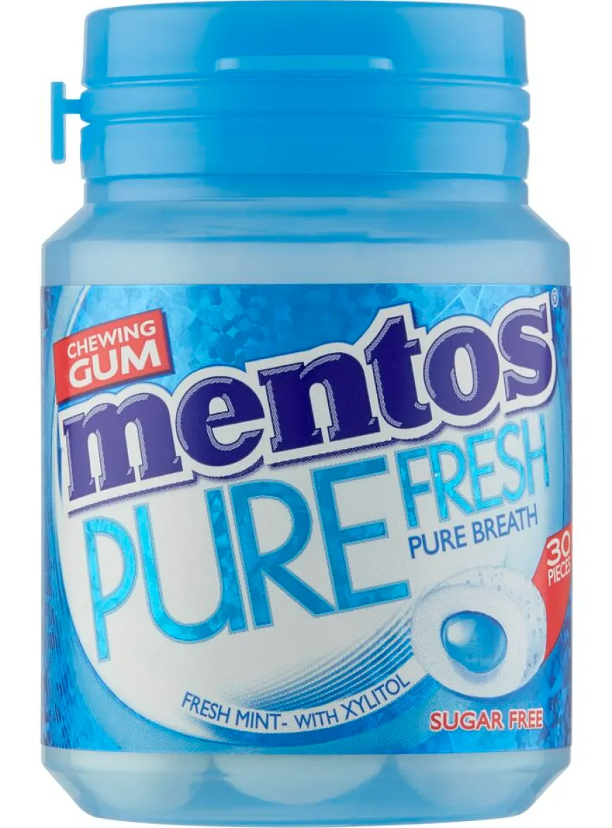 Mentos Pure fresh mint pot (30 stuks)