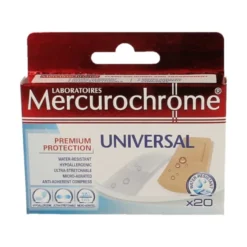 Mercurochrome Pleisters Universal (20 stuks)