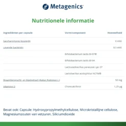 Metagenics Bactiol Duo Nf (60 capsules)