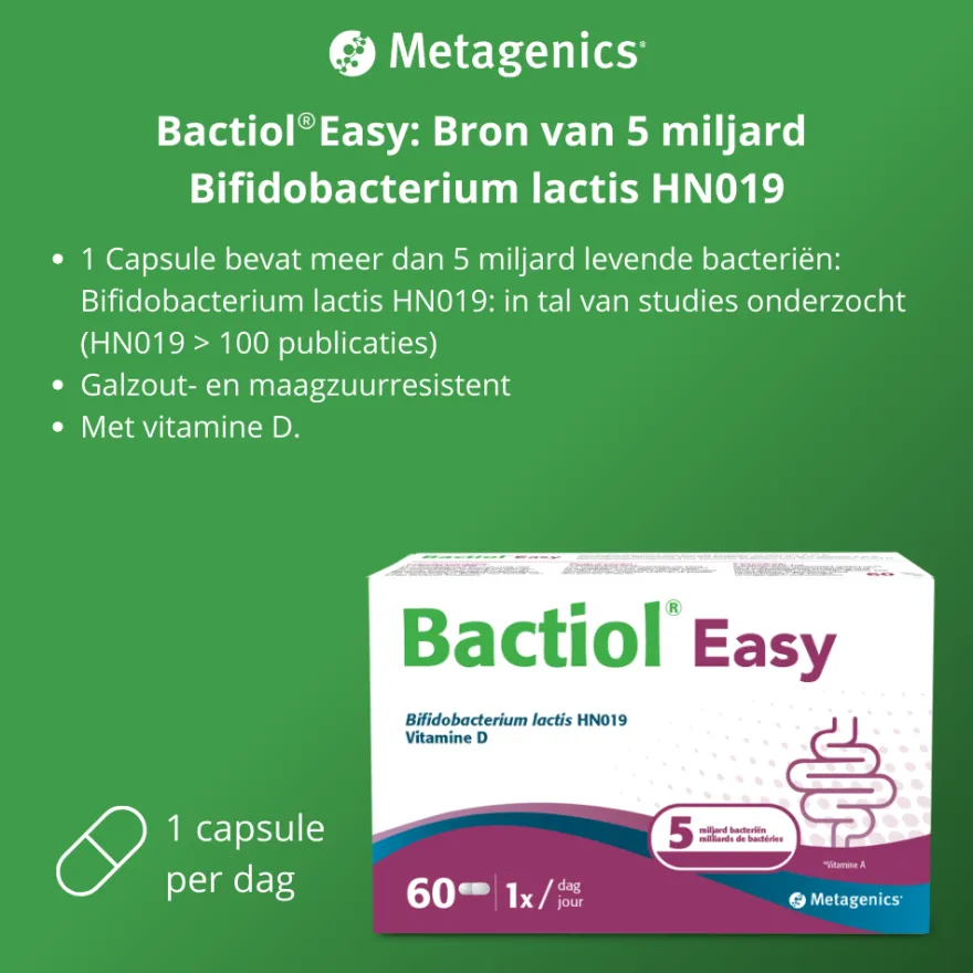 Metagenics Bactiol Easy NF (60 capsules)
