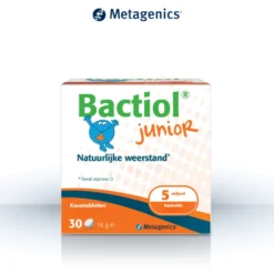 Metagenics Bactiol Junior Chew (30 kauwtabletten)