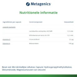 Metagenics Bactiol® Plus (30 capsules)