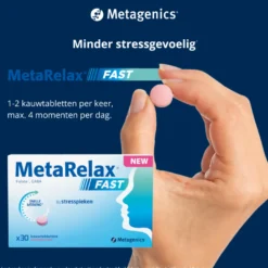 Metagenics Metarelax Fast Kauwtabletten (30 kauwtabletten)