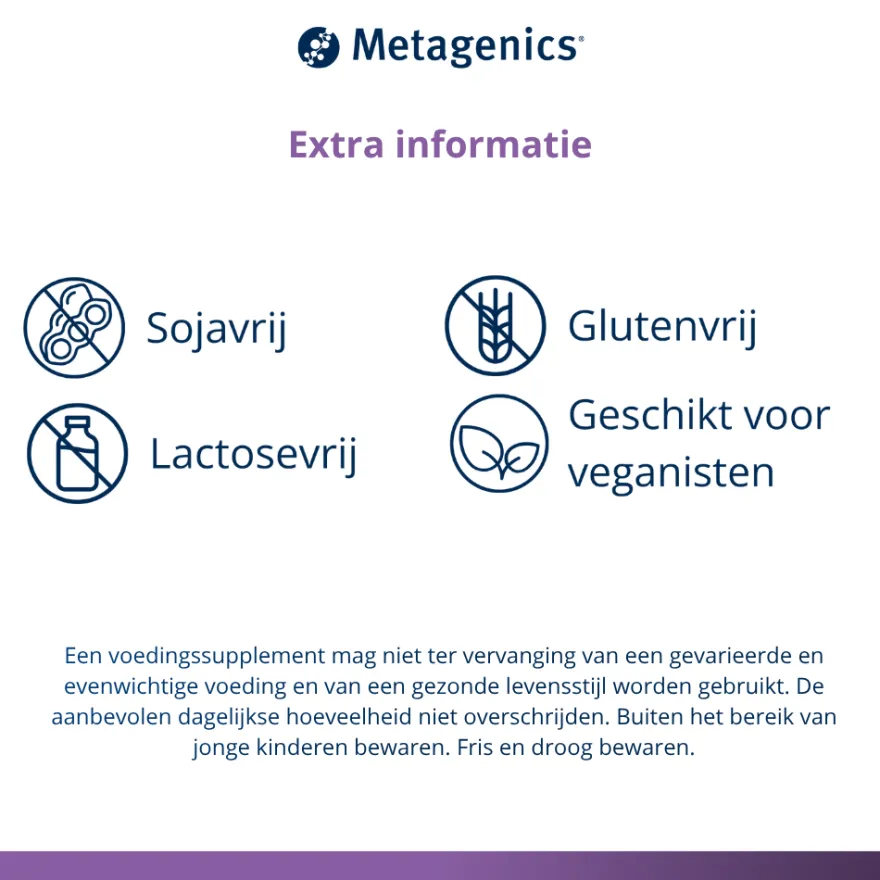 Metagenics Metarelax Fast Kauwtabletten (30 kauwtabletten)