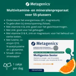 Metagenics MultiGenics Senior (30 zakjes)