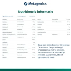 Metagenics MultiGenics Senior (30 zakjes)