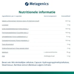 Metagenics Sanprogin Nf (60 capsules)