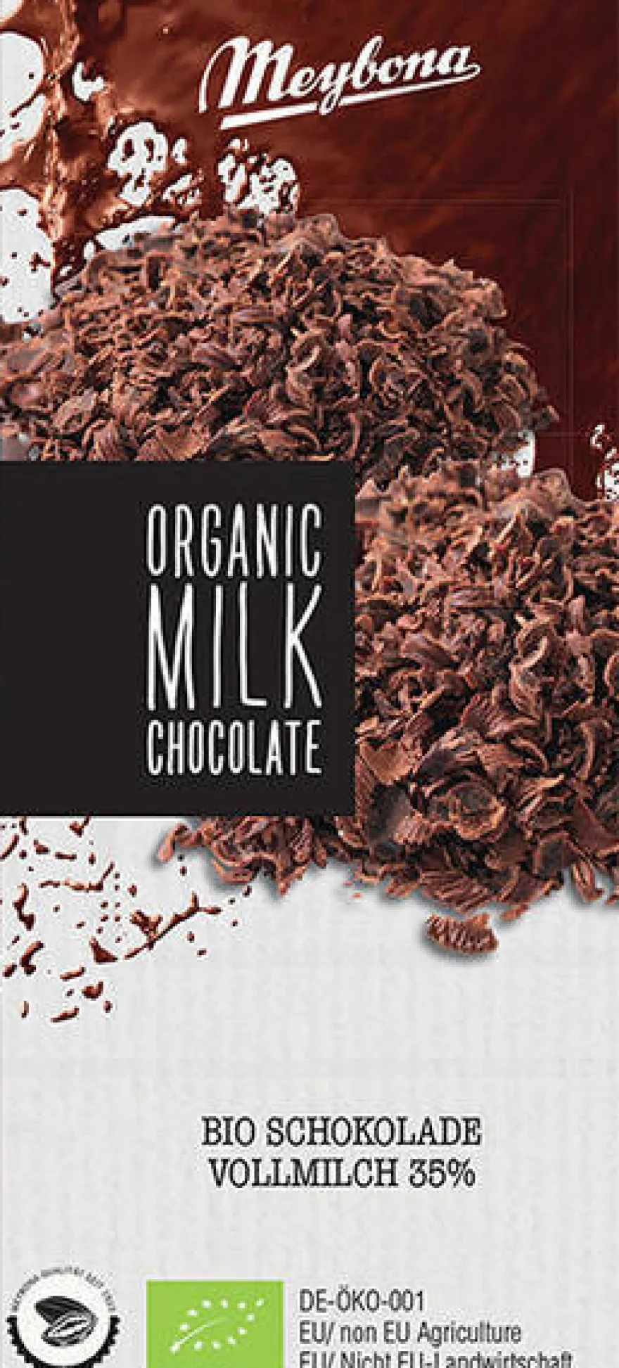 Meybona Organic Milk Chocolate (100 gr)