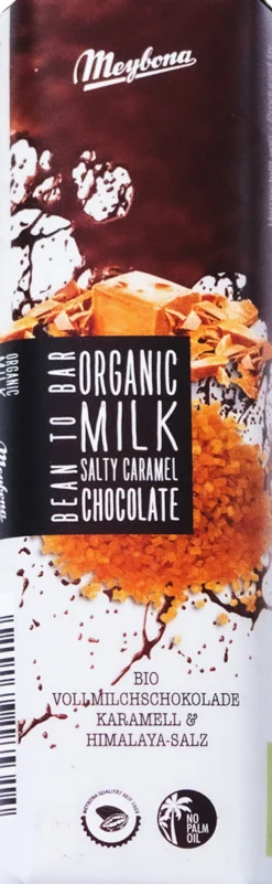Meybona Organic Salty Caramel Chocolate (35 gr)