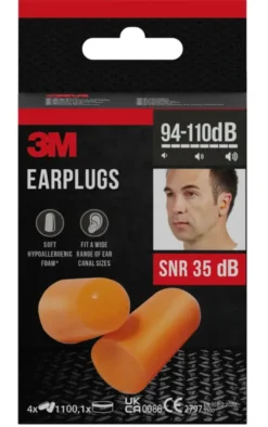 3m Foam Oordoppen (4 paar)